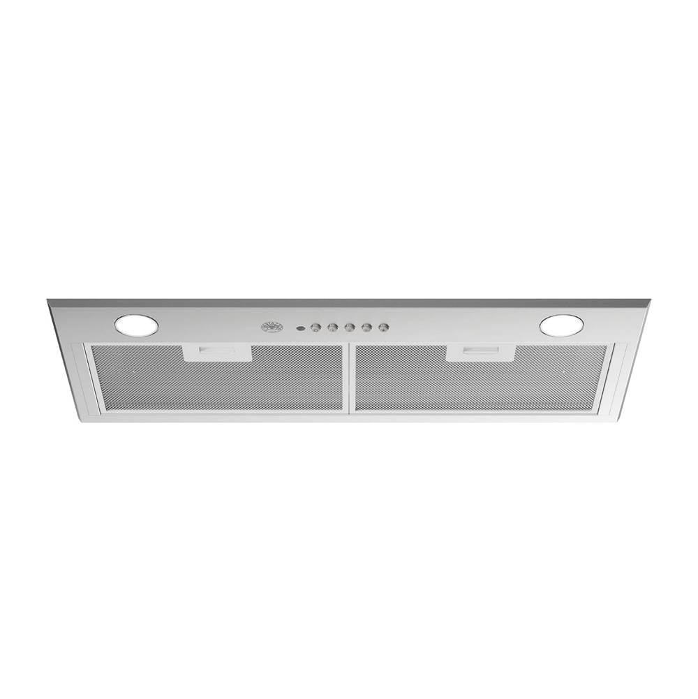 Bertazzoni - Insert Hood, 30'', Aluminum Mesh Filter, Electronic Push Controls, 2 LED Lights, 560 cfm, 3 SpeedPlus Booster, Shallow Depth Liner - Stainless Steel