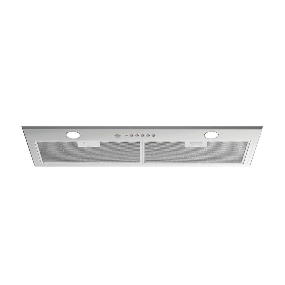 Bertazzoni - Insert Hood, 36'', Aluminum Mesh Filter, Electronic Push Controls, 2 LED Lights, 560 cfm, 3 SpeedPlus Booster, Shallow Depth Liner - Stainless Steel