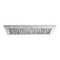 Bertazzoni - Insert Hood, 48'', 18.25'' D, Baffle Filter, Electronic Push Controls, 4 LED Lights, 1200 cfm, 3 SpeedPlus Booster - Stainless Steel
