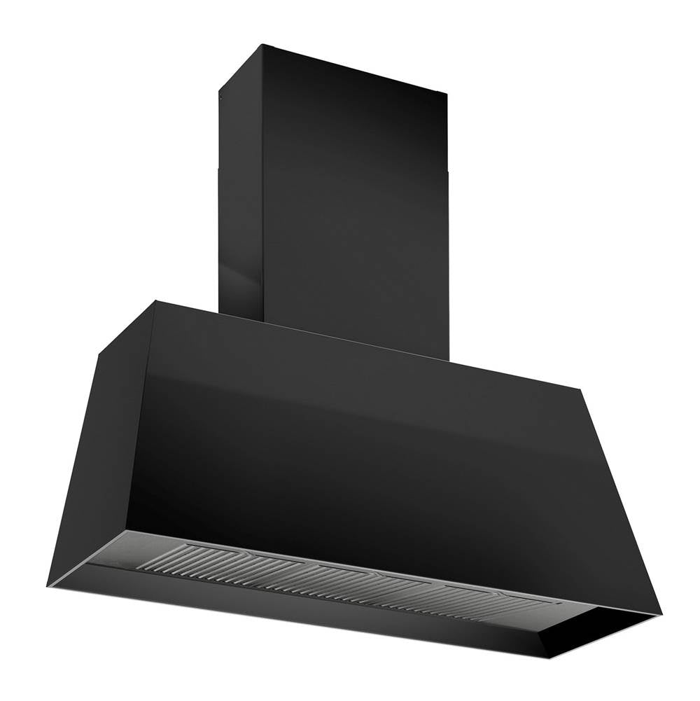 Bertazzoni - Contemporary Canopy Hood, 36'', 1 Motor, 600 cfm - Nero Matte