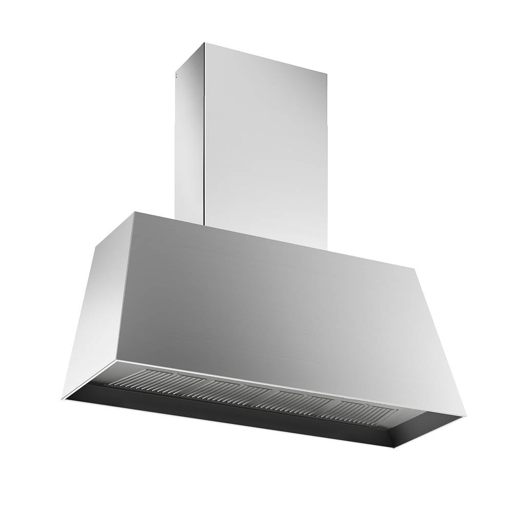 Bertazzoni - Contemporary Canopy Hood, 48'', 1 Motor, 600 cfm - Stainless Steel