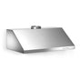 Bertazzoni - Canopy Hood, 30'', Undermount, Mesh Filters, 2 Halogen Lights, 600 cfm - Stainless Steel