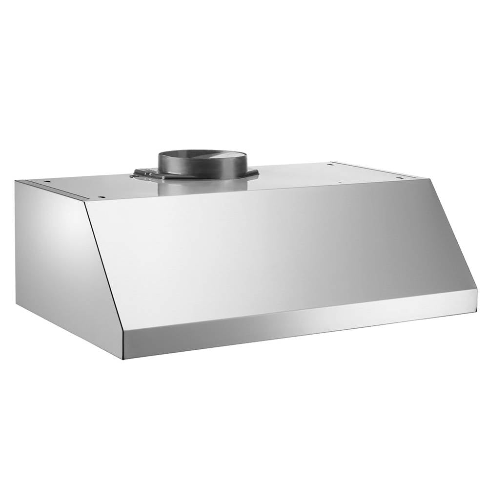 Bertazzoni - Canopy Hood, 30'', Undermount, Mesh Filters, 2 Halogen Lights, 400 cfm - Stainless Steel