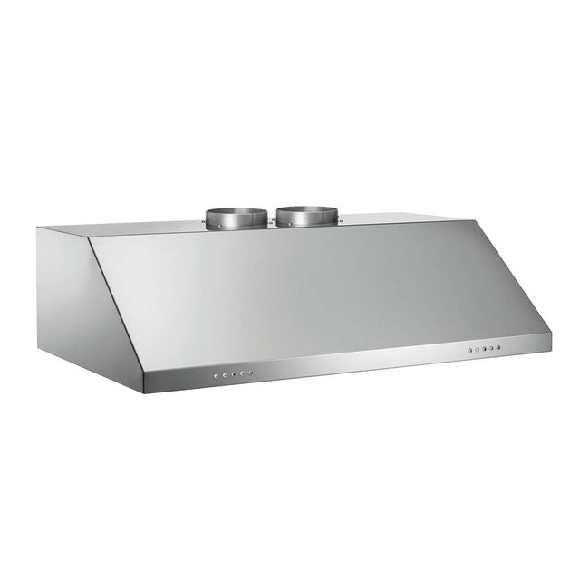 Bertazzoni - Canopy Hood, 36'', Undermount, Baffle Filters, 4 Halogen Lights, 1200 cfm - Stainless Steel