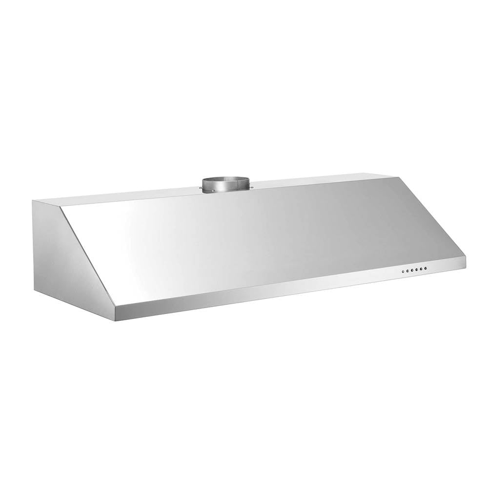 Bertazzoni - Canopy Hood, 48'', Undermount, Mesh Filters, 2 Halogen Lights, 600 cfm - Stainless Steel