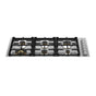 Bertazzoni - Master Series Drop-In Gas Cooktop, 6 Brass Burners, 36'' - Stainless Steel