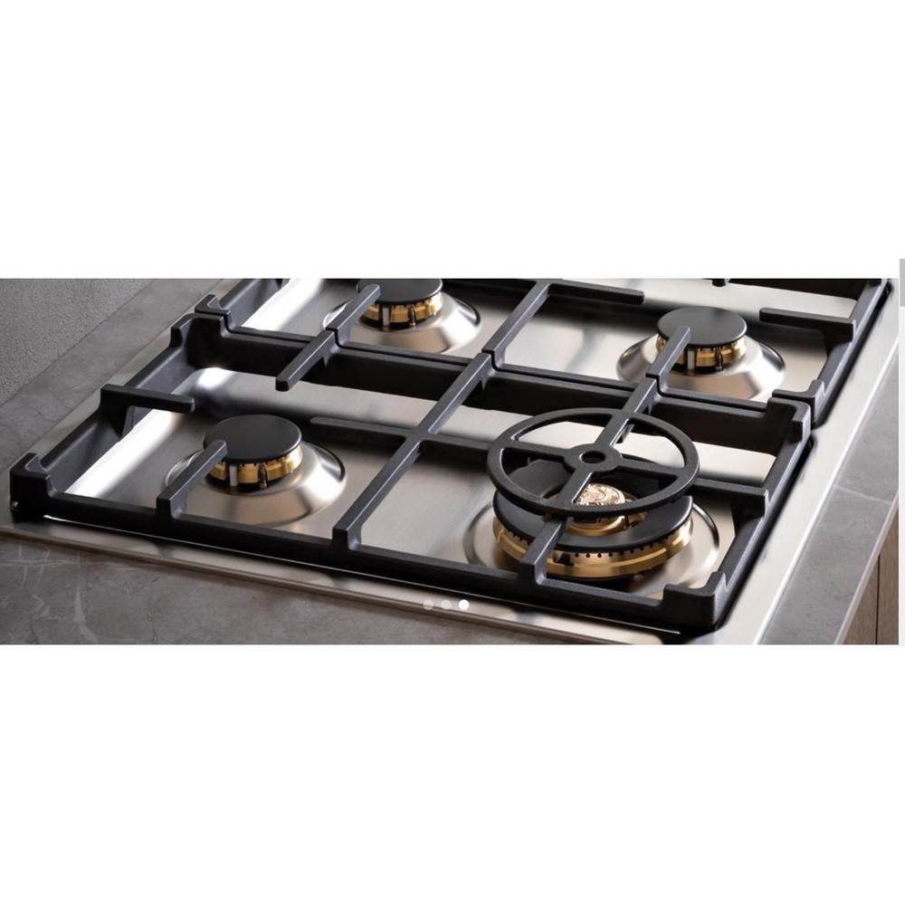 Master Series Drop-In Gas Cooktop, 6 Brass Burners, 36''