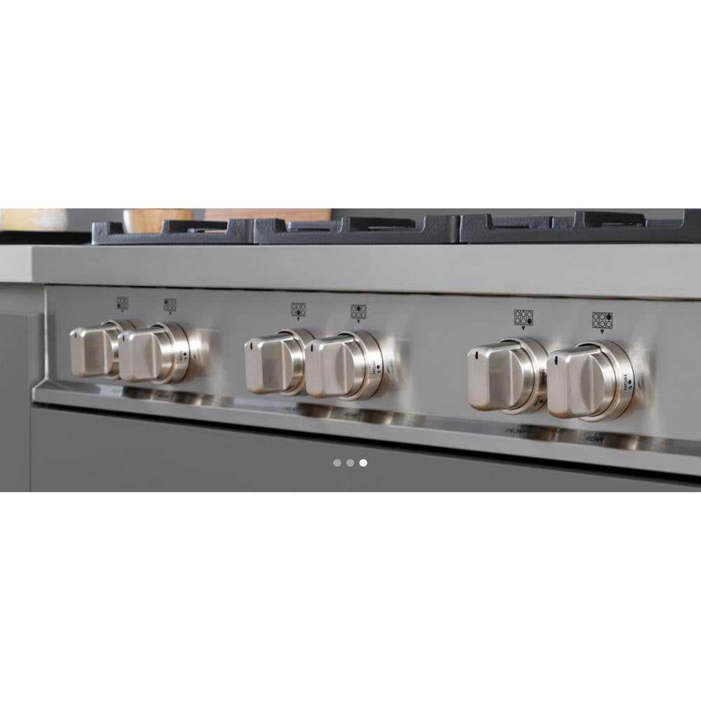 Master Series Gas Rangetop, 6 Brass Burners, 36''