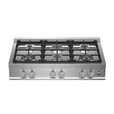 Bertazzoni - Master Series Gas Rangetop, 6 Burners, 36'' - Stainless Steel