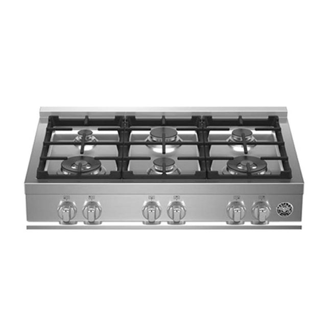 Bertazzoni - Master Series Gas Rangetop, 6 Burners, 36'' - Stainless Steel