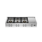 Bertazzoni - Master Series Gas Rangetop, 6 Brass Burners Plus Griddle, 48'' - Stainless Steel