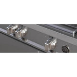 Master Series Gas Rangetop, 6 Brass Burners Plus Griddle, 48''
