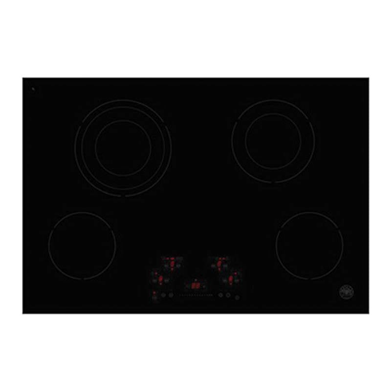 Bertazzoni - Ceran Touch Control Cooktop, 4 Heating Zones, 30'' - Nero