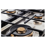 Professional Series Drop-In Gas Cooktop, 5 Brass Burners, 36''
