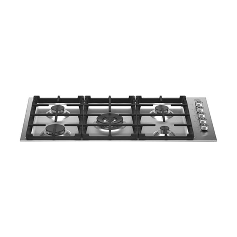 Bertazzoni - Professional Series Drop-In Gas Cooktop, 5 Burners, 36'' - Stainless Steel