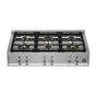 Bertazzoni - Professional Series Gas Rangetop, 6 Brass Burners, 36'' - Stainless Steel