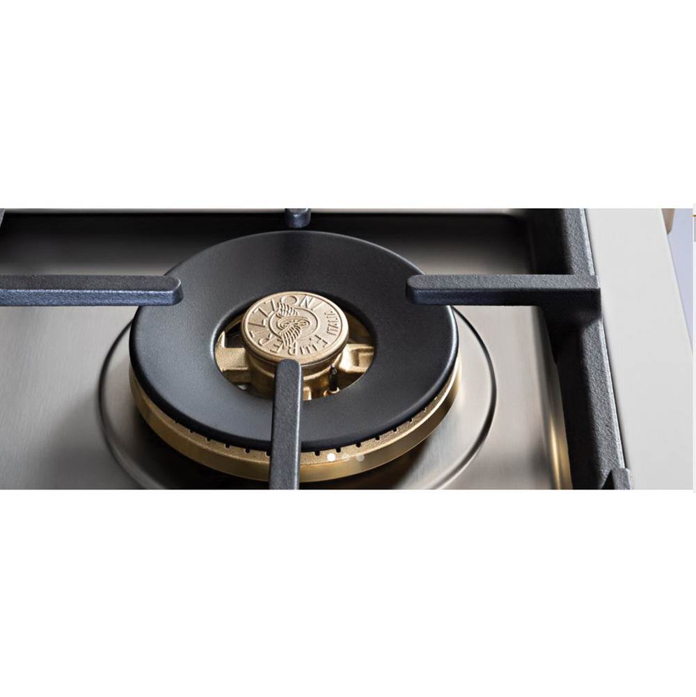 Professional Series Gas Rangetop, 6 Brass Burners, 36''