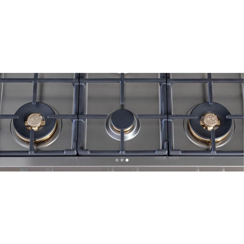 Professional Series Gas Rangetop, 6 Brass Burners, 36''