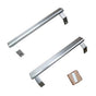 Bertazzoni - Handle Kit, For Professional Series REF24BMFXNV, REF31BMFX and BMFIX not Compatible with REF24PR - Stainless Steel