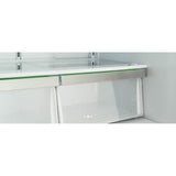 Counter Depth French Door Refrigerator, 36'', Internal Ice Maker