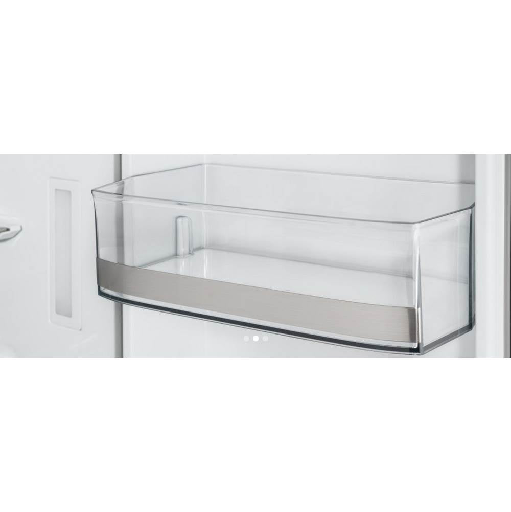 Counter Depth French Door Refrigerator, 36'', Ice and Water Dispenser through Door, Quattro Temp Zone Drawer