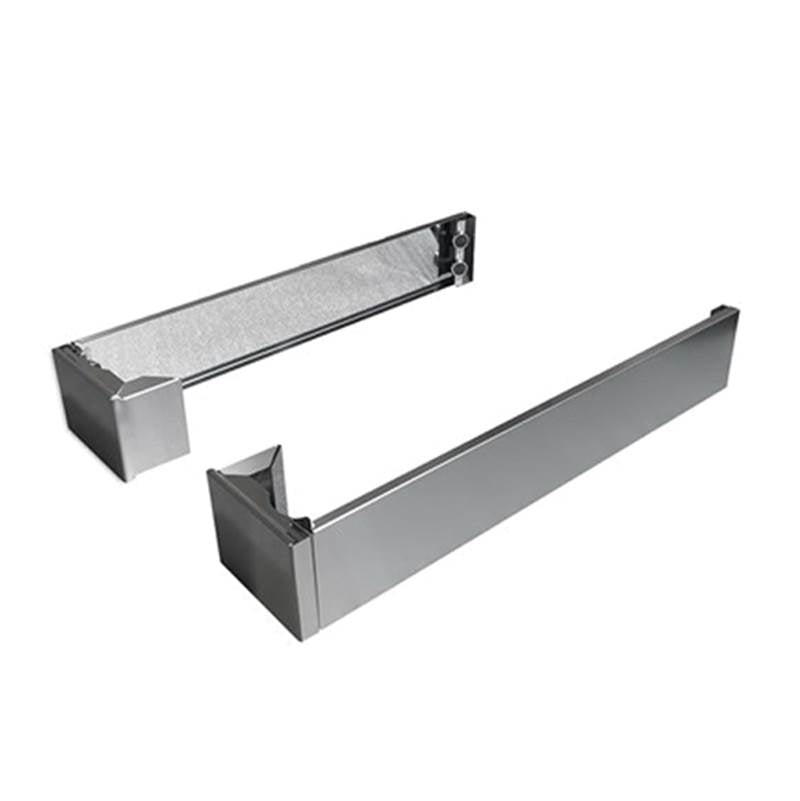 Bertazzoni - Square Leg Covers, For Heritage Series Ranges (Set of 2) - Stainless Steel