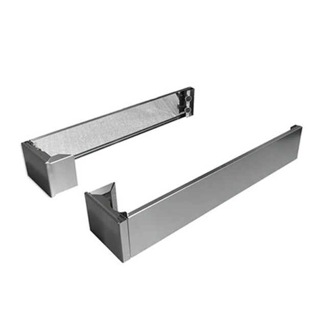 Bertazzoni - Square Leg Covers, For Heritage Series Ranges (Set of 2) - Stainless Steel