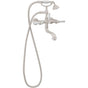 California Faucets - Traditional Wall Mount Tub Filler - Gloss White