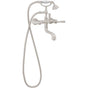 California Faucets - Traditional Wall Mount Tub Filler - Gloss White