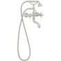California Faucets - Traditional Wall Mount Tub Filler - Gloss White