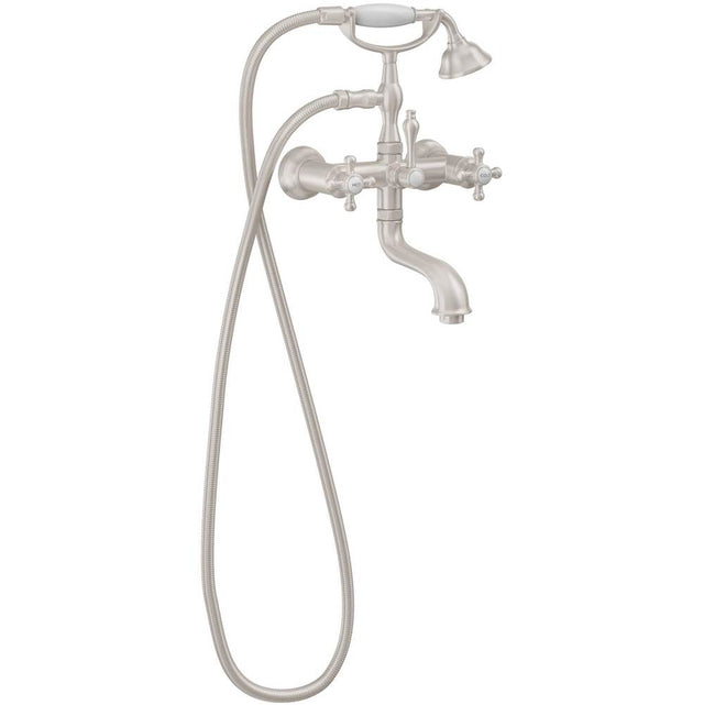 California Faucets - Traditional Wall Mount Tub Filler - Gloss White