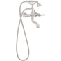 California Faucets - Traditional Wall Mount Tub Filler - Gloss White