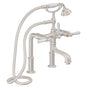 California Faucets - Traditional Deck Mount Tub Filler - Gloss White