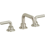 California Faucets - 8'' Widespread Lavatory Faucet with Completely Finished ZeroDrain - Burnished Nickel Uncoated
