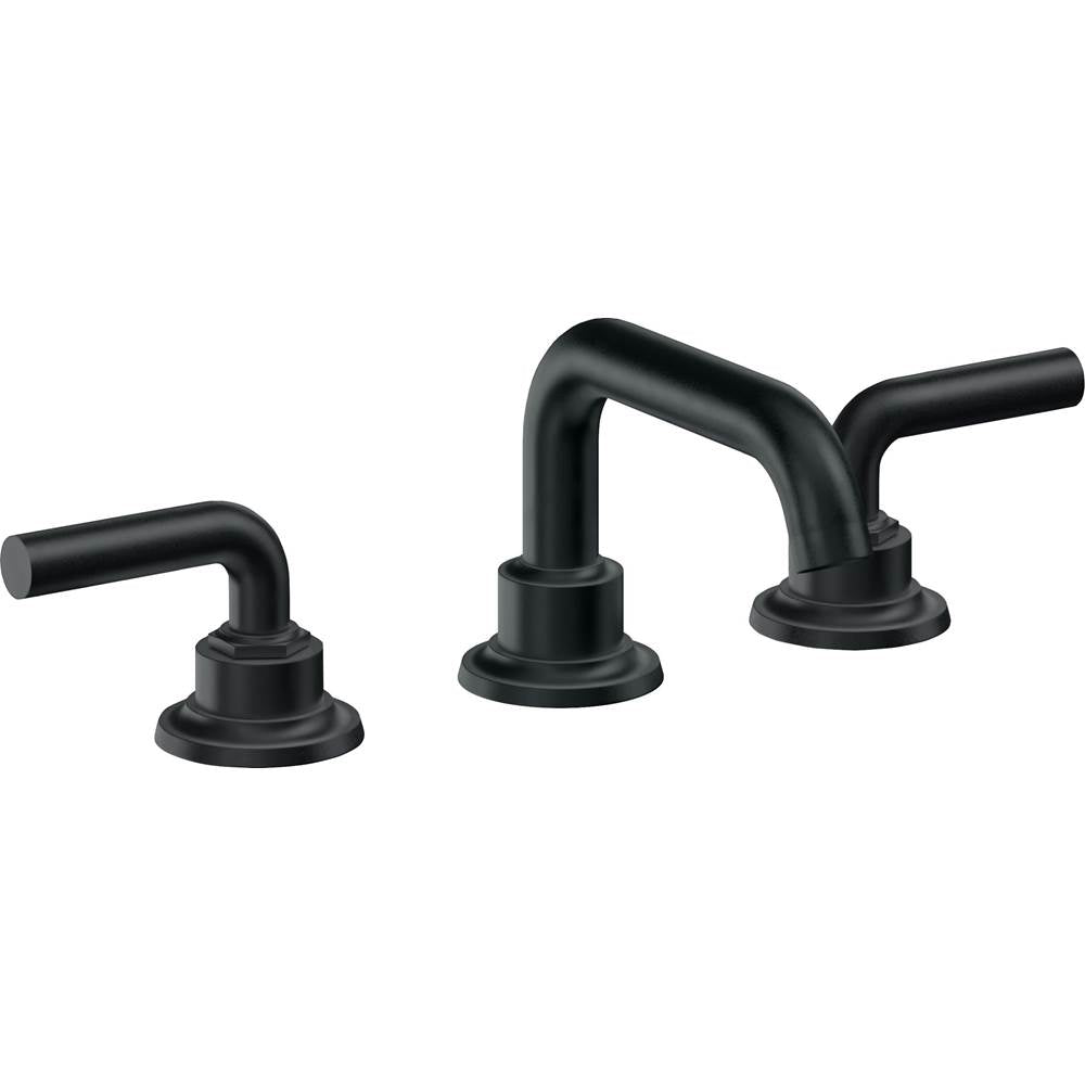 California Faucets - 8'' Widespread Lavatory Faucet - Carbon Pvd