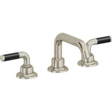 California Faucets - 8'' Widespread Lavatory Faucet with Completely Finished ZeroDrain - Burnished Nickel Uncoated