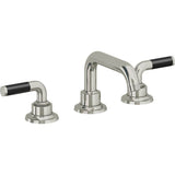 California Faucets - 8'' Widespread Lavatory Faucet - Polished Nickel Pvd