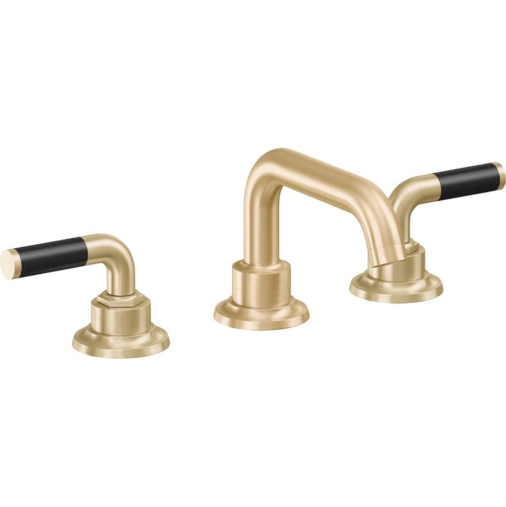 California Faucets - 8'' Widespread Lavatory Faucet with ZeroDrain - Satin Brass Pvd