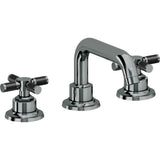 California Faucets - 8'' Widespread Lavatory Faucet with ZeroDrain - Black Nickel Pvd