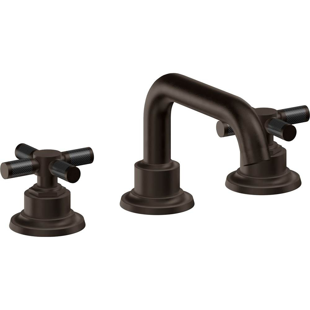 California Faucets - 8'' Widespread Lavatory Faucet with Completely Finished ZeroDrain - Bella Terra Bronze