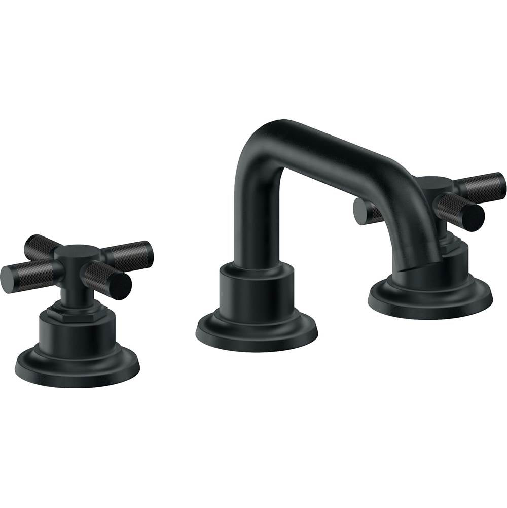California Faucets - 8'' Widespread Lavatory Faucet - Carbon Pvd