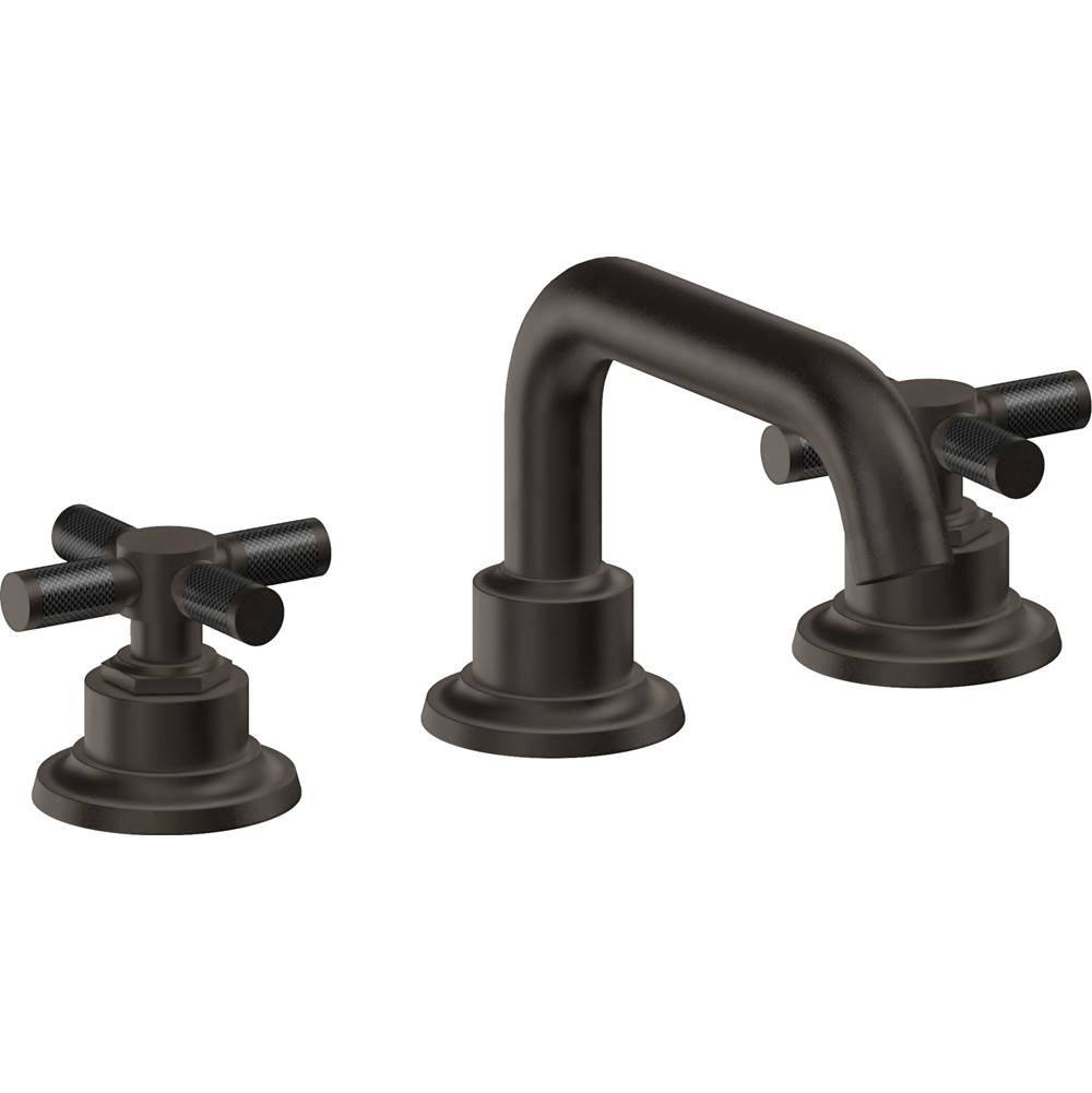 California Faucets - 8'' Widespread Lavatory Faucet with Completely Finished ZeroDrain - Oil Rubbed Bronze