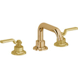 California Faucets - 8'' Widespread Lavatory Faucet - French Gold Pvd