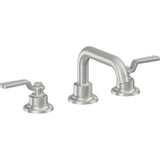 California Faucets - 8'' Widespread Lavatory Faucet - Satin Chrome Pvd