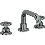 California Faucets - 8'' Widespread Lavatory Faucet with ZeroDrain - Black Nickel Pvd