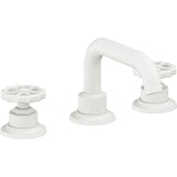 California Faucets - 8'' Widespread Lavatory Faucet with ZeroDrain - Matte White