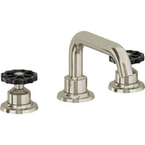 California Faucets - 8'' Widespread Lavatory Faucet with Completely Finished ZeroDrain - Burnished Nickel Uncoated