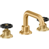 California Faucets - 8'' Widespread Lavatory Faucet - Lifetime Satin Gold Pvd