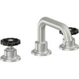 California Faucets - 8'' Widespread Lavatory Faucet - Satin Chrome Pvd