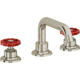 California Faucets - 8'' Widespread Lavatory Faucet with Completely Finished ZeroDrain - Burnished Nickel Uncoated